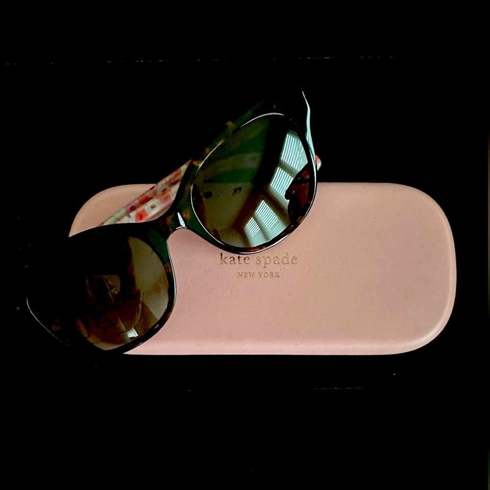 Kate Spade Women’s Sunglasses 52 MM Tortoise/Brown Gradient Lenses, Polarized